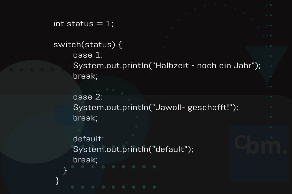 Java bei cbm - eine Insel oder eine Sprache